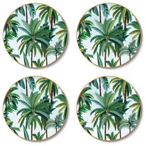 Coasters Round - Tropical Palm