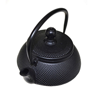 Cast Iron Teapot - Fine Hobnail - 500ml - Red Sparrow Tea Company
