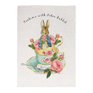 Tea towel - Beatrix Potter - Tea Time