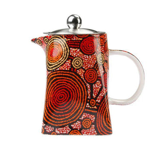 Indigenous Australian Art - Teddy Gibson - Teapot