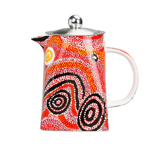 Indigenous Australian Art - Otto Sims - Teapot 500ml